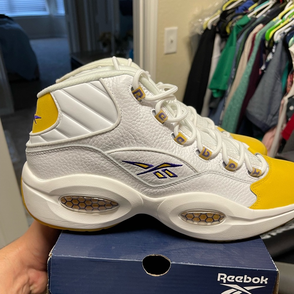 Allen Iverson Laker/Kobe Collab shoes size 13